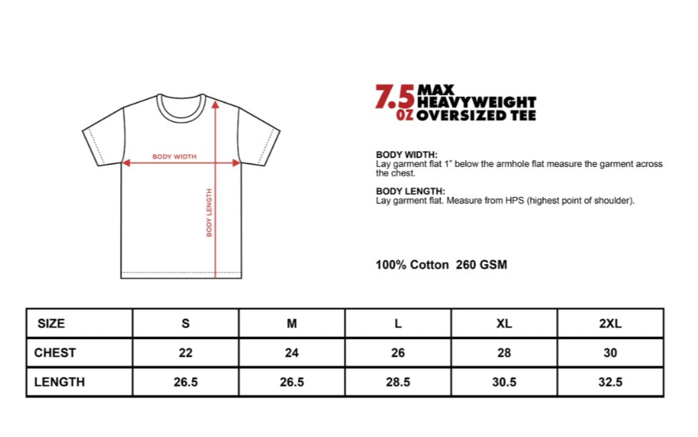 "SIDE HEART" TEE