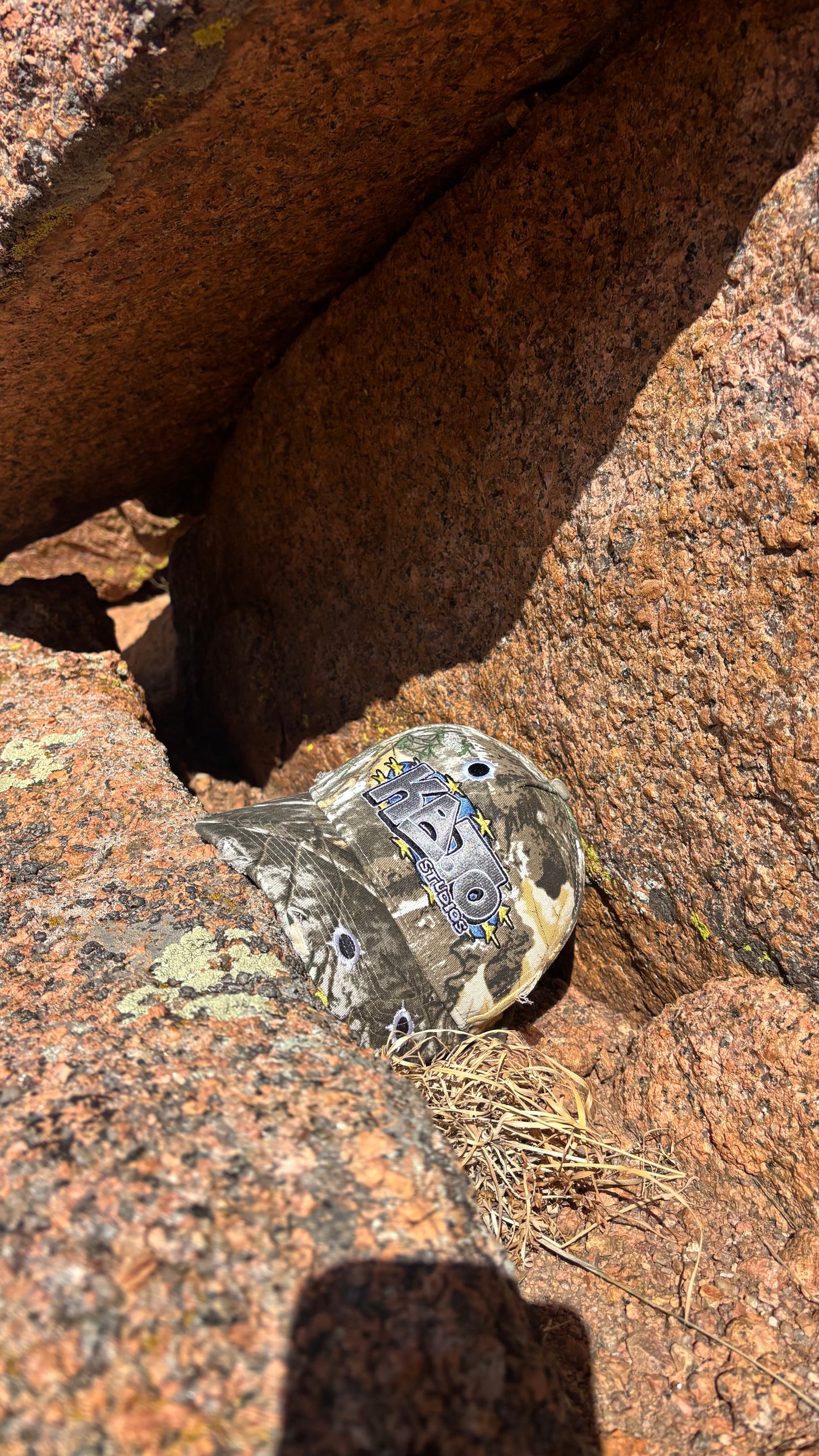 Bullet Hole Camo CAP