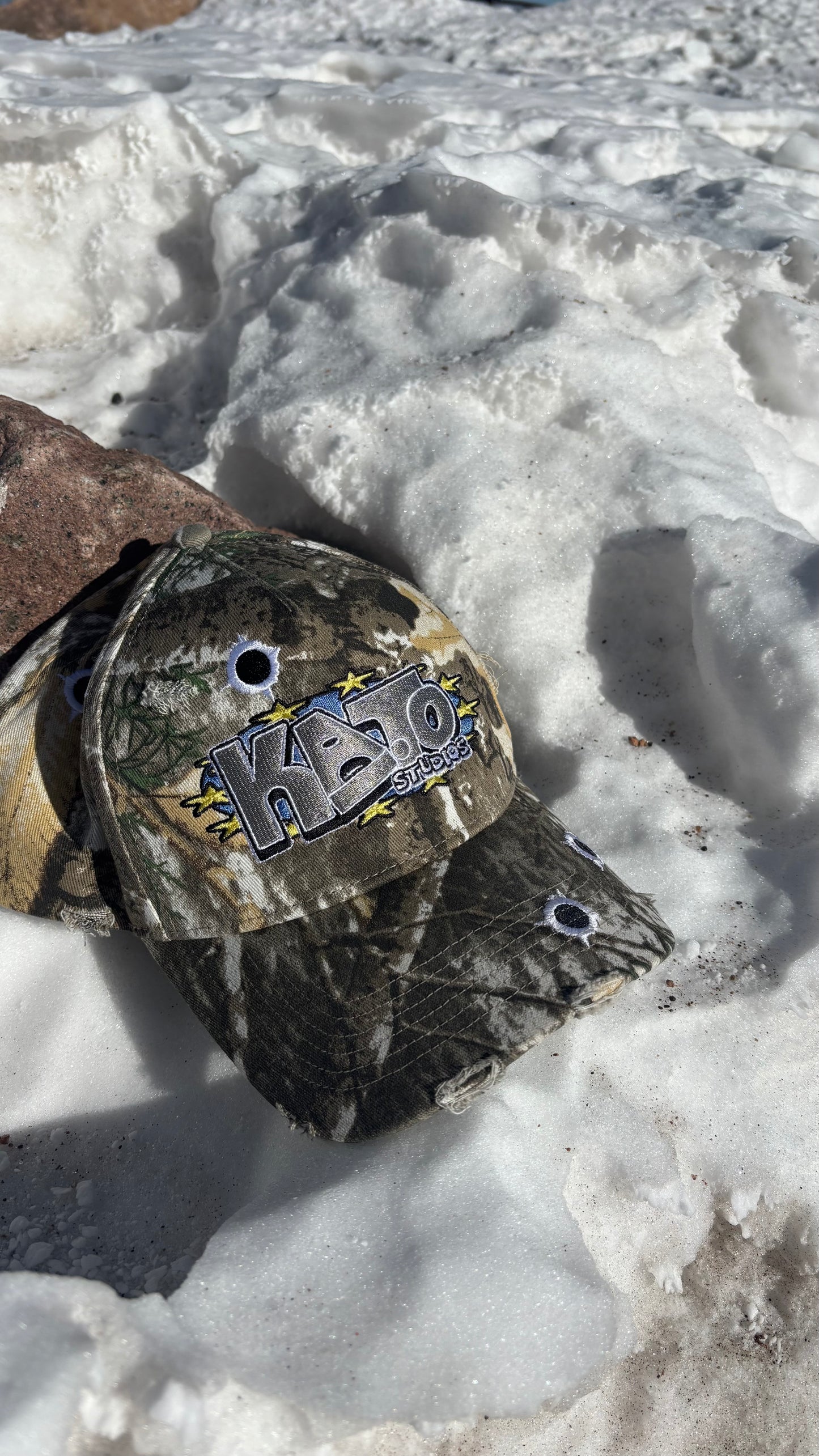 Bullet Hole Camo CAP