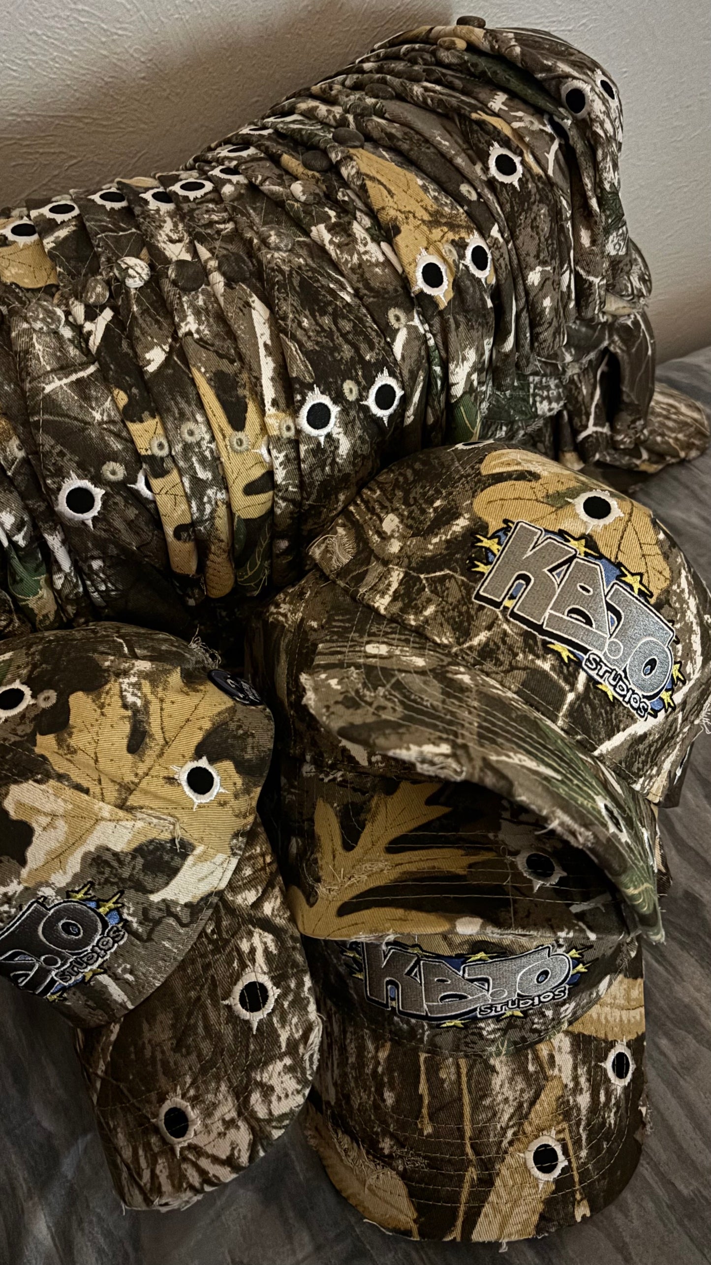 Bullet Hole Camo CAP