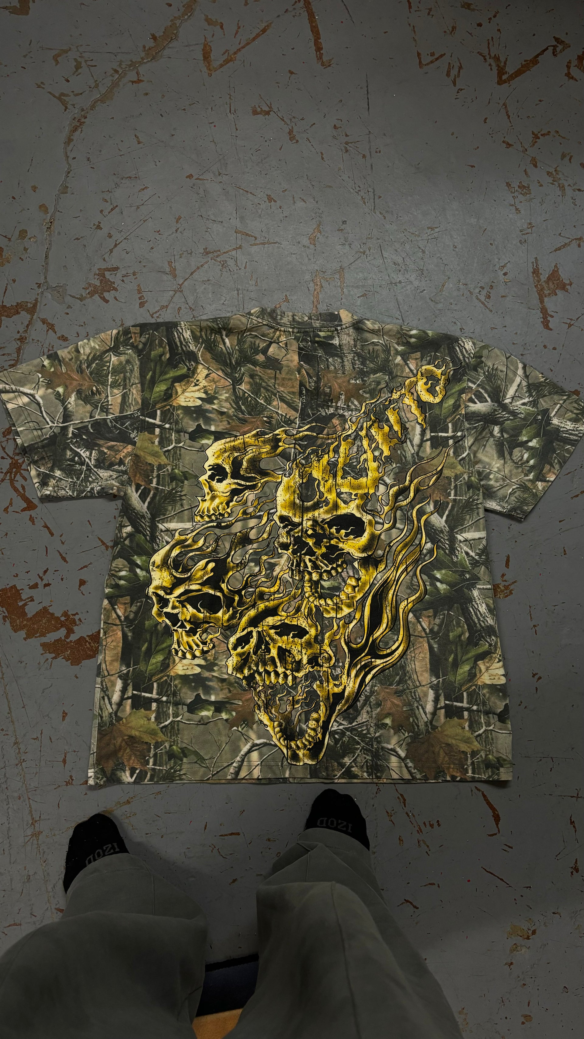 Camo Skull Tee