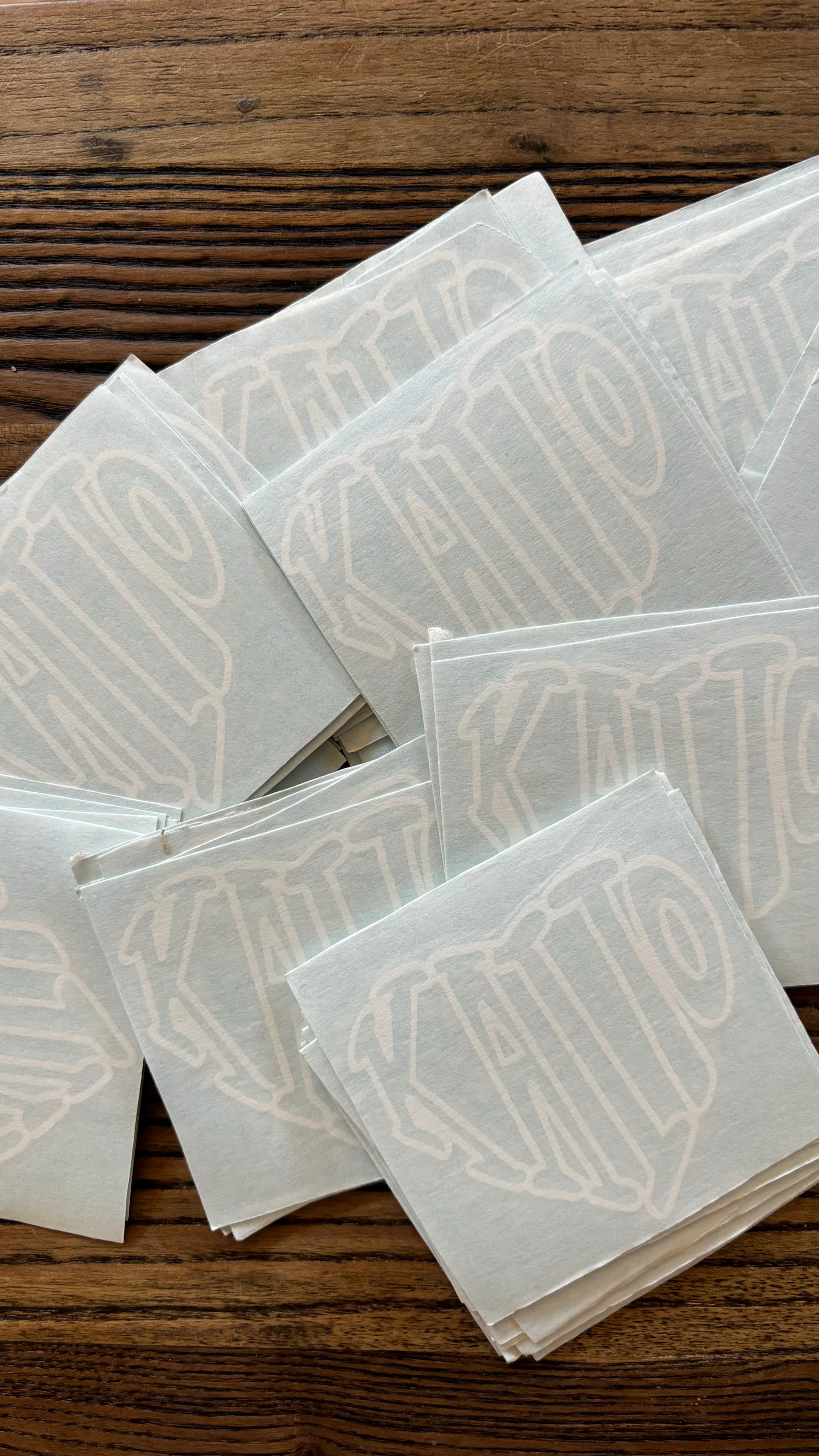Kaito Heart Sticker