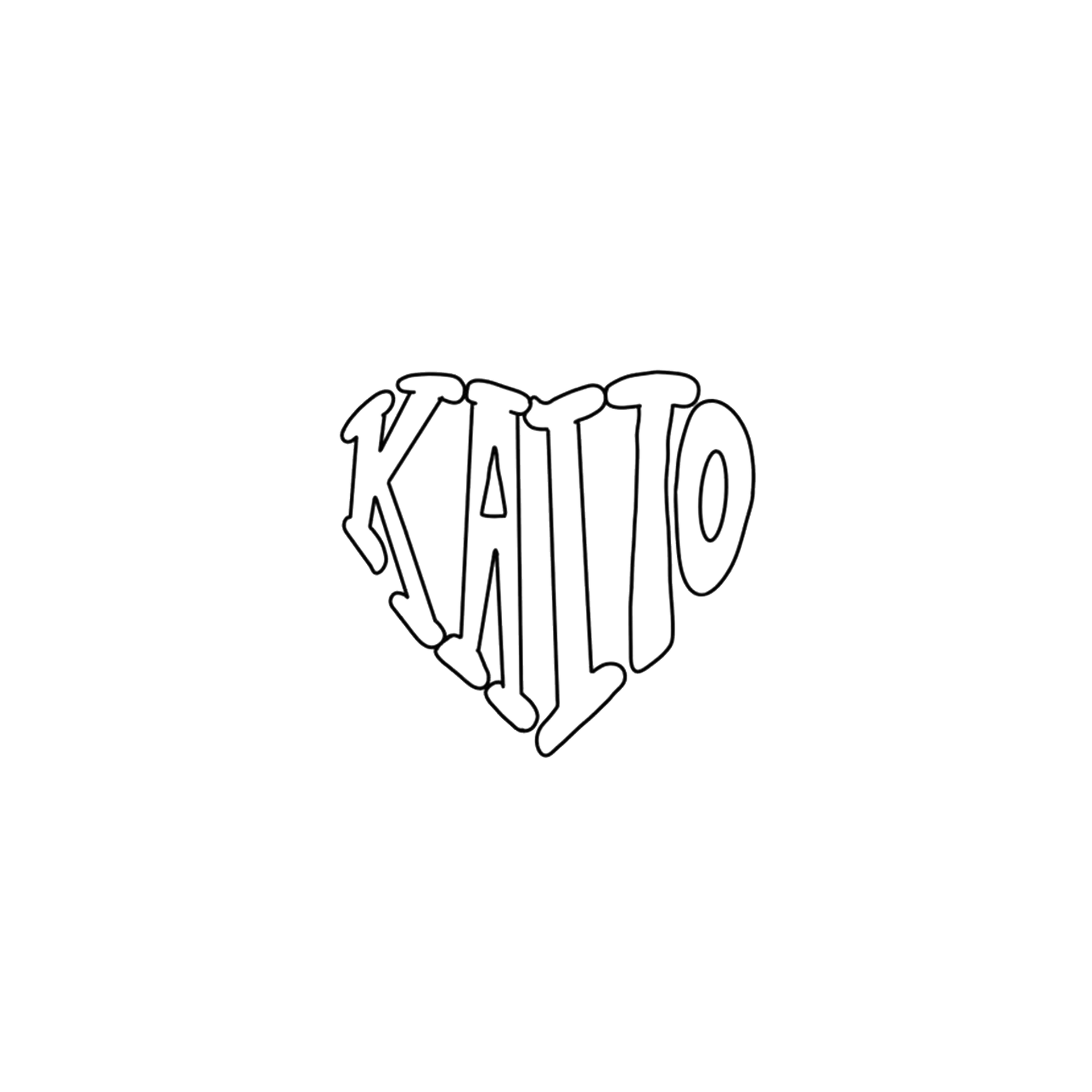 Kaito Heart Sticker